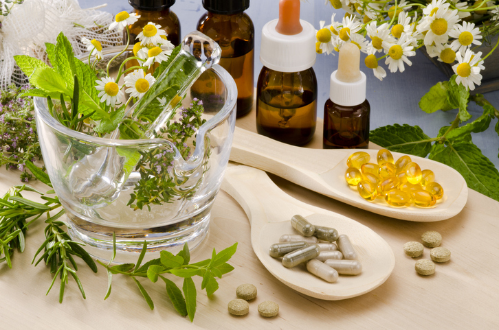 A nice image of different complimentary therapies