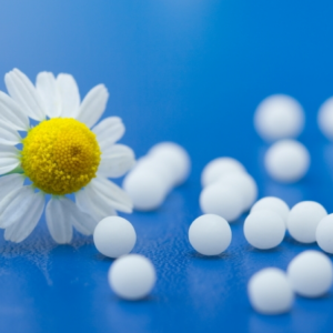 A pretty daffodil and homeopathic pills for this article on leptospirosis 