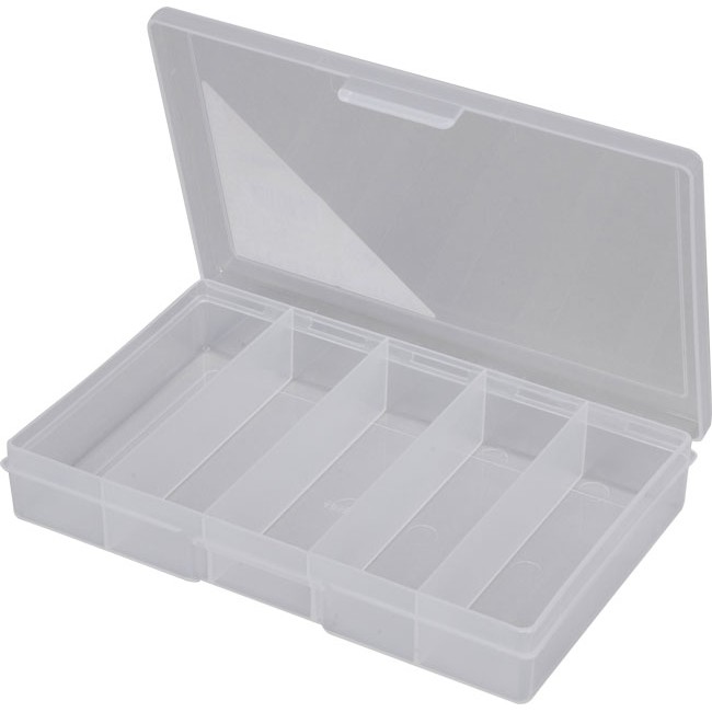 5 Compartment Plastic Storage Box | Homeopathy Plus | Buy in Australia