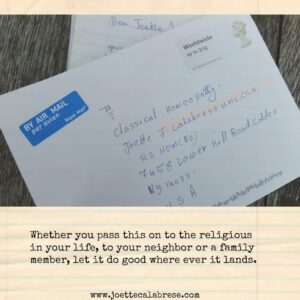Homeopathy for Catholic Sisters