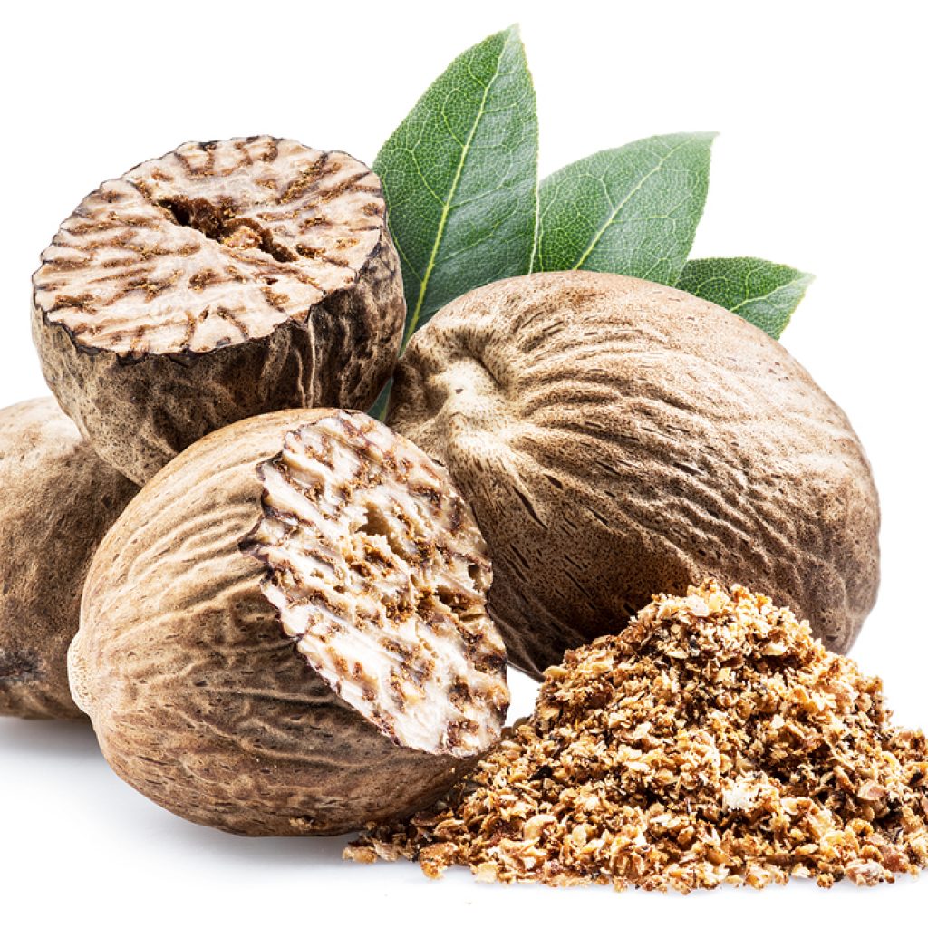 Nutmeg as the homeopathic remedy, Nux Moschata (Nux-m.)
