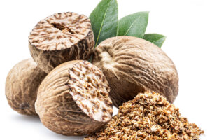 Nutmeg as the homeopathic remedy, Nux Moschata (Nux-m.)