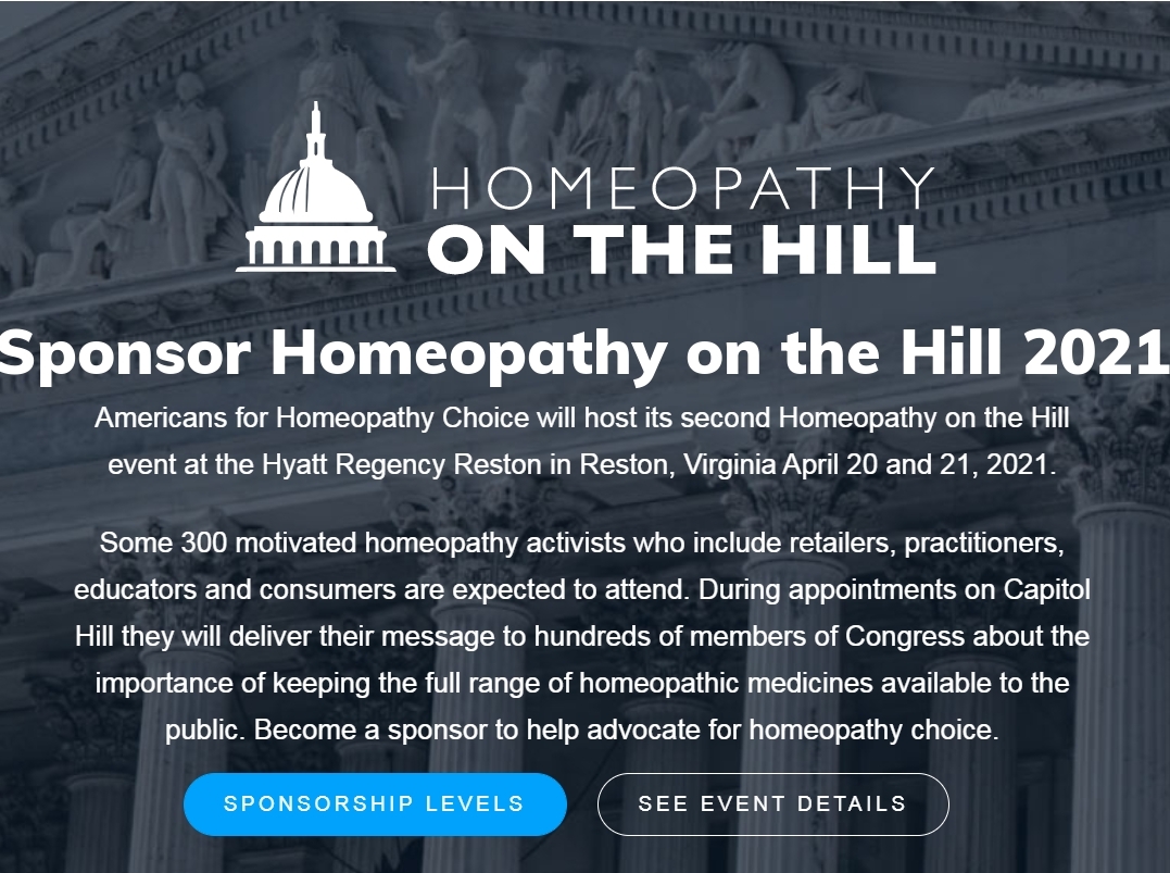 US: 'Americans for Homeopathy Choice' Need Your Help 2