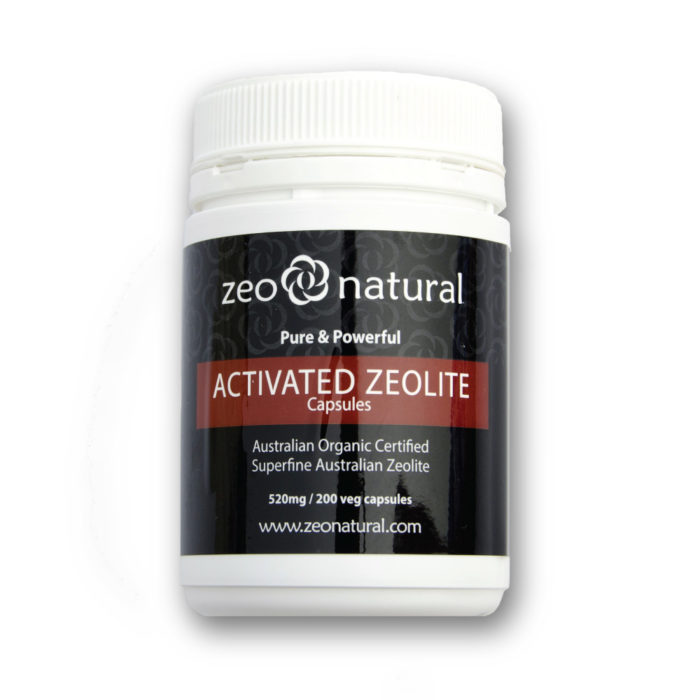Activated Zeolite (Clinoptilolite) Capsules Homeopathy Plus